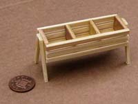 s wood flower holder