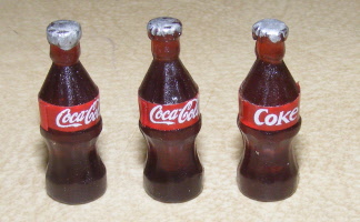 small coke bottles