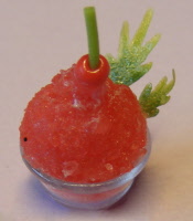 strawberry sorbet