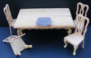 table and chairs