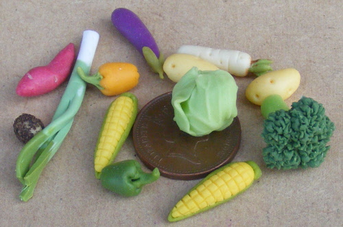 1:12 Scale Single Trimmed Celery Tumdee Dolls House Vegetable Garden Accessory